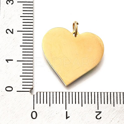 Pride 304 Stainless Steel Enamel Pendants STAS-B079-01G-03-1