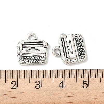 Tibetan Style Alloy Charms FIND-B050-28AS-1