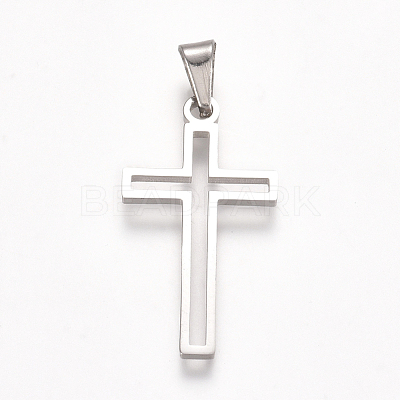 Non-Tarnish 304 Stainless Steel Pendants STAS-G217-13P-1