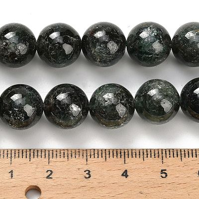 Natural Green Kyanite Beads Strands G-H335-B02-12mm-AB-1