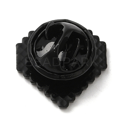 Zeld Pixel Heart Alloy Brooches LS-JEWB-I032-05EB-01-1