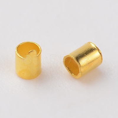 Brass Crimp Beads LS-E001-NFG-1