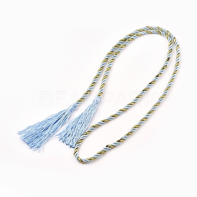 Curtain Tassel Tieback Rope AJEW-WH0104-26B-1