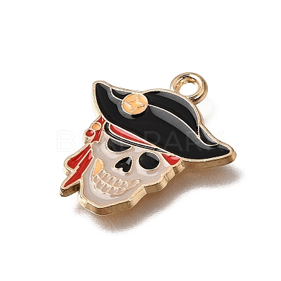 Alloy with Enamel Pendants AL-CBA9E11-03KCG-12-1