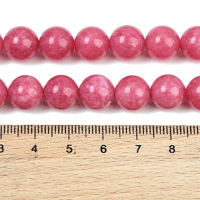 Dyed Natural White Jade Beads Strands GG-CBAD029-A10-10mm-1