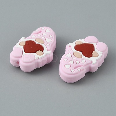Food Grade Eco-Friendly Silicone Beads SIL-WH0002-52A-1