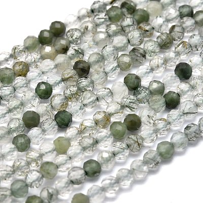 Natural Rutilated Quartz Beads Strands G-P438-C04-2.5mm-1