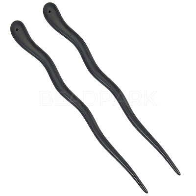 Wood Hair Sticks AJEW-WH20072-38-1