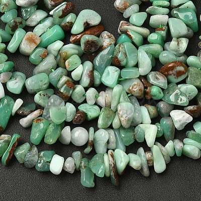 Natural Chrysoprase Beads Strands G-G0004-D01-A-1