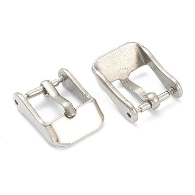 Non-Tarnish 304 Stainless Steel Watch Straps Buckle Replacement LS-STAS-J035-C-1