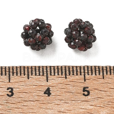 Natural Brecciated Jasper Woven Beads GG-CBA2E9C-F01-01-1
