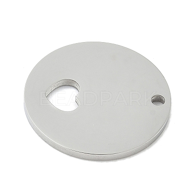 304 Stainless Steel Pendants STAS-D365-06P-1