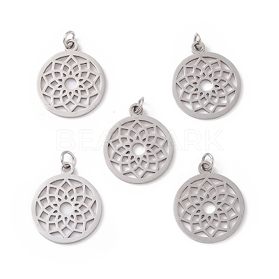 Non-Tarnish 304 Stainless Steel Pendants STAS-S105-T523S-1