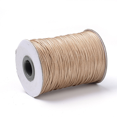 Braided Korean Waxed Polyester Cords YC-T002-0.8mm-141-1