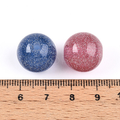 Opaque Resin Beads RESI-N042-16mm-15-1