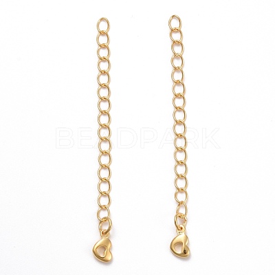 Brass Chains Extender Chains KK-Z018-10G-1