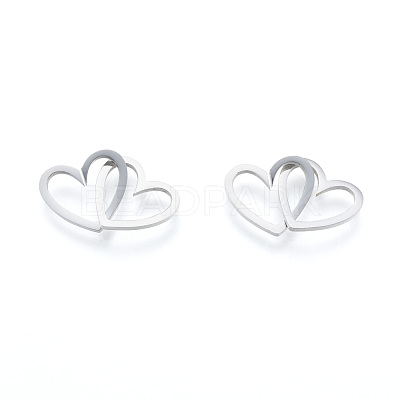 Non-Tarnish 201 Stainless Steel Linking Rings STAS-N090-LA999-1-1
