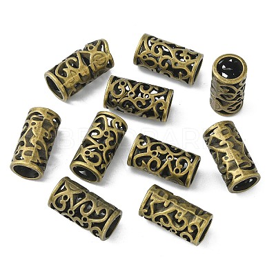 Tibetan Style European Beads MLF11569Y-NF-1