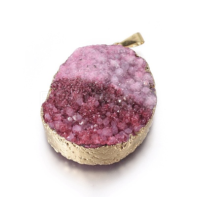 Natural Quartz Pendant G-G192-01-1