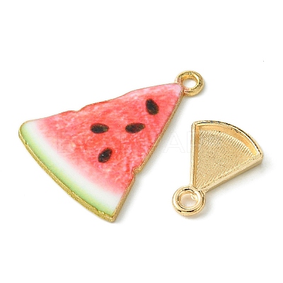 DIY Watermelon Dangle Earrings DIY-FS0006-06-1