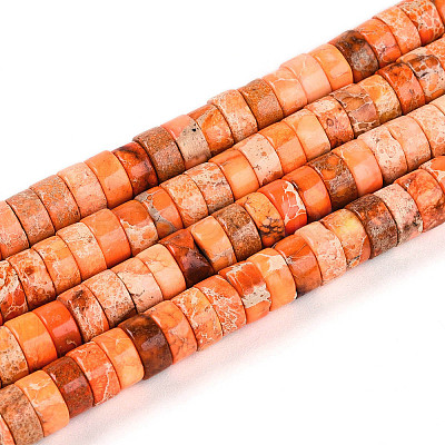 Natural Imperial Jasper Beads Strands G-N344-41A-1