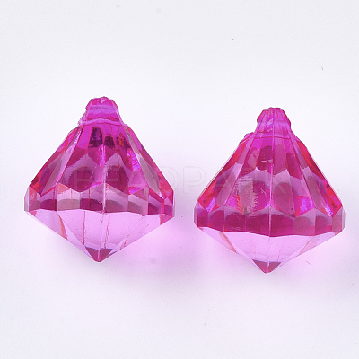 Transparent Acrylic Pendants TACR-S133-046-1