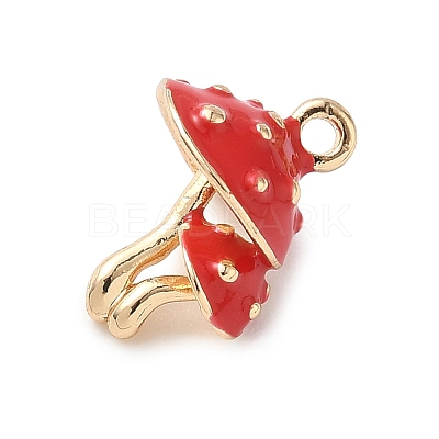 Alloy Enamel Pendants PALLOY-P314-02C-G-1