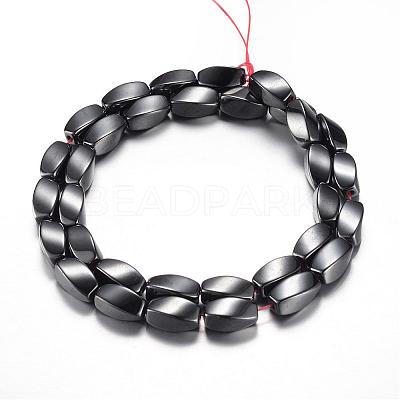 Original Magnetic Synthetic Hematite Bead Strands G-A164-06-1