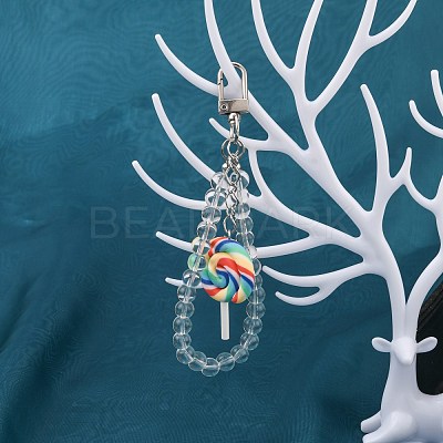 Handmade Polymer Clay Big Pendants X-CLAY-Q240-007-1