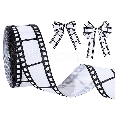 Polyester Ribbons SRIB-WH0011-436C-1