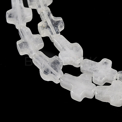 Natural Quartz Crystal Beads Strands G-I369-A01-01-1