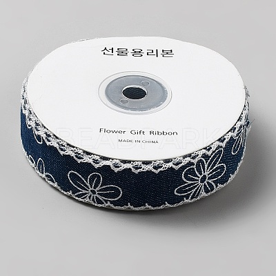 Polyester Denim Ribbons OCOR-TAC0003-18C-1