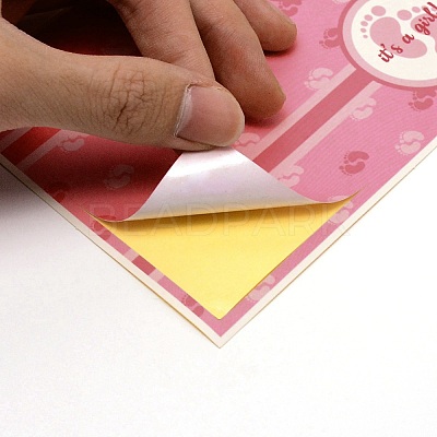 Paper Adhesive Water Bottle Stickers DIY-WH0259-17A-1