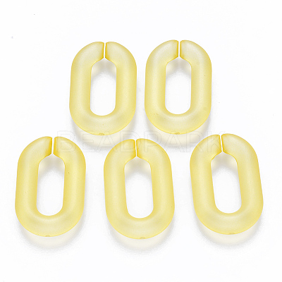 Transparent Acrylic Linking Rings LS-OACR-S036-006A-K10-1