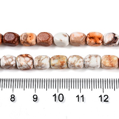 Natural Imperial Jasper Beads Strands G-N342-62K-1