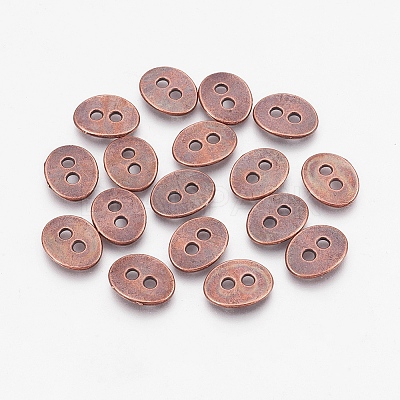 Tibetan Style Buttons TIBE-ZN48623-R-FF-1