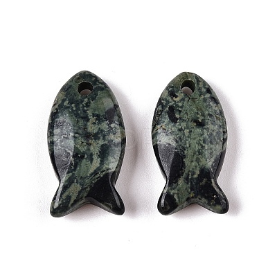 Natural Kambaba Jasper Pendants G-N342-106D-1