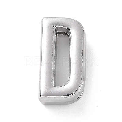 Alloy Letter Slide Charms FIND-A023-17D-1