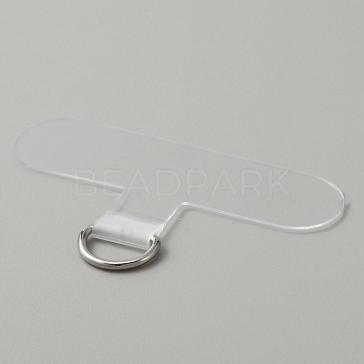 TPU Mobile Phone Lanyard Patch FIND-WH0032-42P-02-1