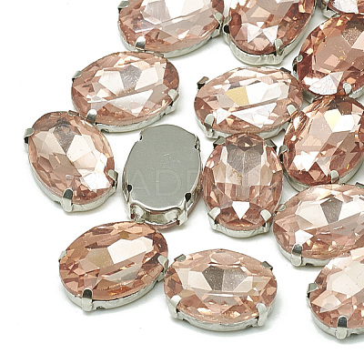 Sew on Rhinestone RGLA-T091-8x10mm-08P-1