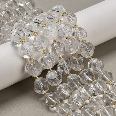 Natural Quartz Crystal Beads Strands G-K387-A16-03-1