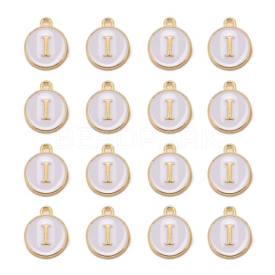Golden Plated Alloy Charms X-ENAM-S118-01I-1