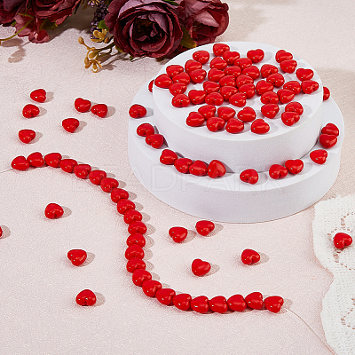 200Pcs Opaque Acrylic Beads FIND-DC0006-53-1