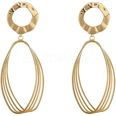 Brass Stud Earring Findings KK-BC0002-24-1