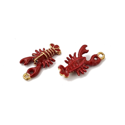 Brass Alloy Pendants KK-R226-15G-04-1