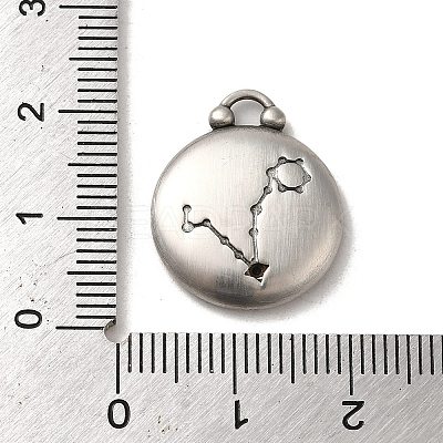 304 Stainless Steel Pendants STAS-L022-306AS-M-1