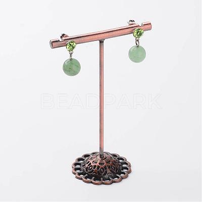 3 Pcs T Bar Iron Earring Displays Sets EDIS-P001-01C-1