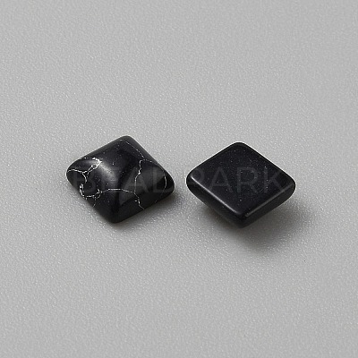 Square Synthetic Turquoise Cabochons DIY-WH0589-27-1