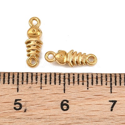 Ocean Theme 304 Stainless Steel Connector Charms SA-CBA2B73-12G-H-1