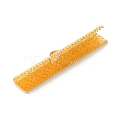 Iron Ribbon Crimp Ends E184Y-G-1